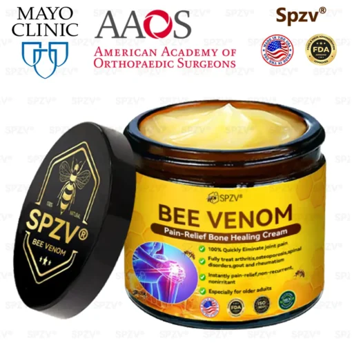 𝐒𝐩𝐳𝐯® 𝐁𝐞𝐞 𝐕𝐞𝐧𝐨𝐦 𝐏𝐚𝐢𝐧-𝐑𝐞𝐥𝐢𝐞𝐟 𝐁𝐨𝐧𝐞 𝐇𝐞𝐚𝐥𝐢𝐧𝐠 𝐂𝐫𝐞𝐚𝐦