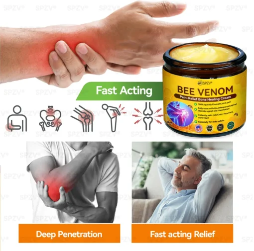 𝐒𝐩𝐳𝐯® 𝐁𝐞𝐞 𝐕𝐞𝐧𝐨𝐦 𝐏𝐚𝐢𝐧-𝐑𝐞𝐥𝐢𝐞𝐟 𝐁𝐨𝐧𝐞 𝐇𝐞𝐚𝐥𝐢𝐧𝐠 𝐂𝐫𝐞𝐚𝐦