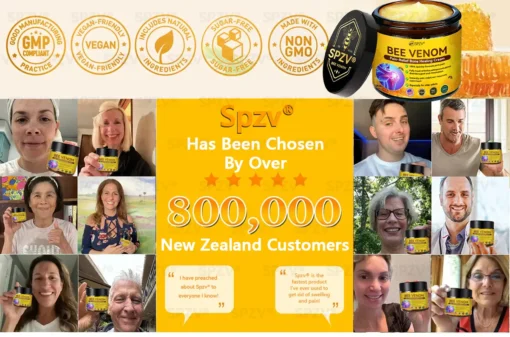 𝐒𝐩𝐳𝐯® 𝐁𝐞𝐞 𝐕𝐞𝐧𝐨𝐦 𝐏𝐚𝐢𝐧-𝐑𝐞𝐥𝐢𝐞𝐟 𝐁𝐨𝐧𝐞 𝐇𝐞𝐚𝐥𝐢𝐧𝐠 𝐂𝐫𝐞𝐚𝐦