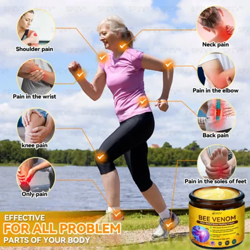 𝐒𝐩𝐳𝐯® 𝐁𝐞𝐞 𝐕𝐞𝐧𝐨𝐦 𝐏𝐚𝐢𝐧-𝐑𝐞𝐥𝐢𝐞𝐟 𝐁𝐨𝐧𝐞 𝐇𝐞𝐚𝐥𝐢𝐧𝐠 𝐂𝐫𝐞𝐚𝐦