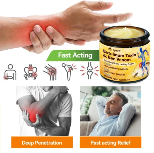 Spzv® Botulinum Toxin & Bee Venom Pain-Relief Bone Healing Cream