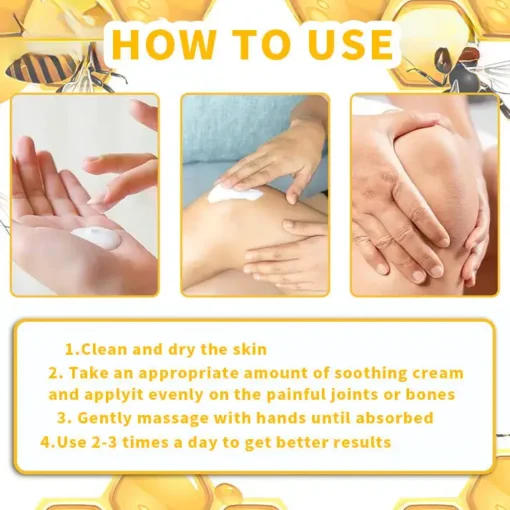 Spzv® Botulinum Toxin & Bee Venom Pain-Relief Bone Healing Cream