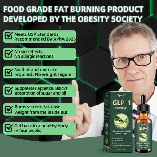 SPZV® GLP-1 Moringa Slimming & Health Boost Drops